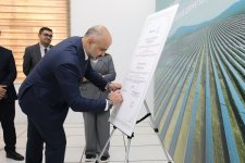 Qaradağ GES-də 1 milyard kilovat-saat elektrik enerjisi istehsal olunub (FOTO)