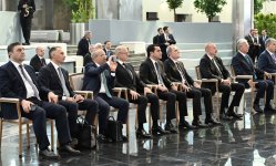Prezident İlham Əliyev və Prezident Kasım-Jomart Tokayev Astanada “Alem.ai” Beynəlxalq Süni İntellekt Mərkəzində olublar (FOTO)