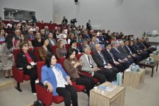 Qarsda Azərbaycan dili və ədəbiyyatı ilə bağlı elmi simpozium və “Bir millət, iki dövlət” adlı musiqi otağının açılışı olub (FOTO)