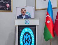 Qarsda Azərbaycan dili və ədəbiyyatı ilə bağlı elmi simpozium və “Bir millət, iki dövlət” adlı musiqi otağının açılışı olub (FOTO)