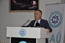 Qarsda Azərbaycan dili və ədəbiyyatı ilə bağlı elmi simpozium və “Bir millət, iki dövlət” adlı musiqi otağının açılışı olub (FOTO)