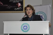 Qarsda Azərbaycan dili və ədəbiyyatı ilə bağlı elmi simpozium və “Bir millət, iki dövlət” adlı musiqi otağının açılışı olub (FOTO)