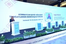 Xankəndidə Azərbaycan QHT-lərinin Əməkdaşlıq Forumunun rəsmi açılışı olub (FOTO)