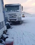Laçına qar yağır (FOTO)