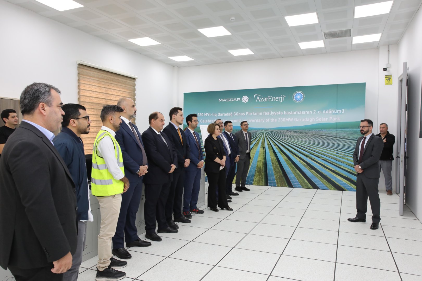Qaradağ GES-də 1 milyard kilovat-saat elektrik enerjisi istehsal olunub (FOTO)