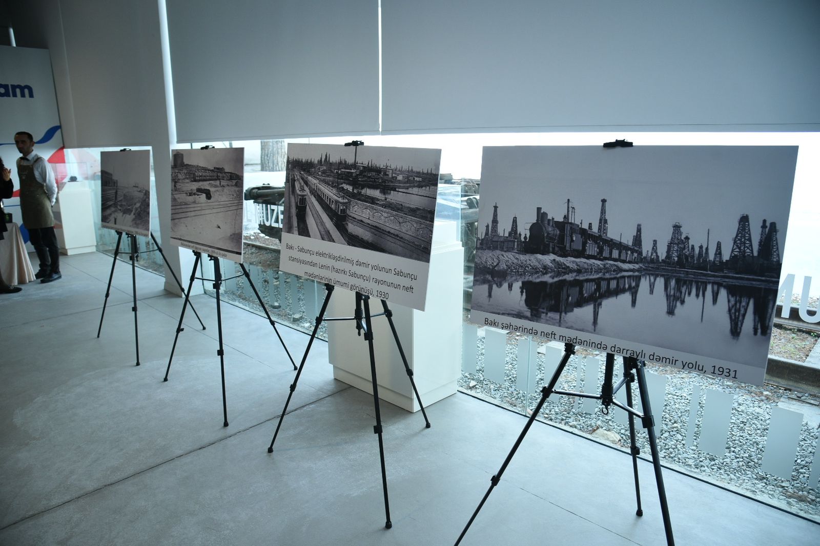 Dəmiryol Muzeyində “Qara qızılın saldığı dəmir yollar” sərgisi açılıb (FOTO)