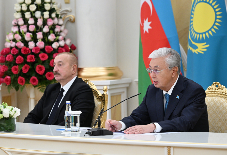 Astana və Bakı birgə müəssisələrin yaradılmasında maraqlıdır - Qazaxıstan Prezidenti