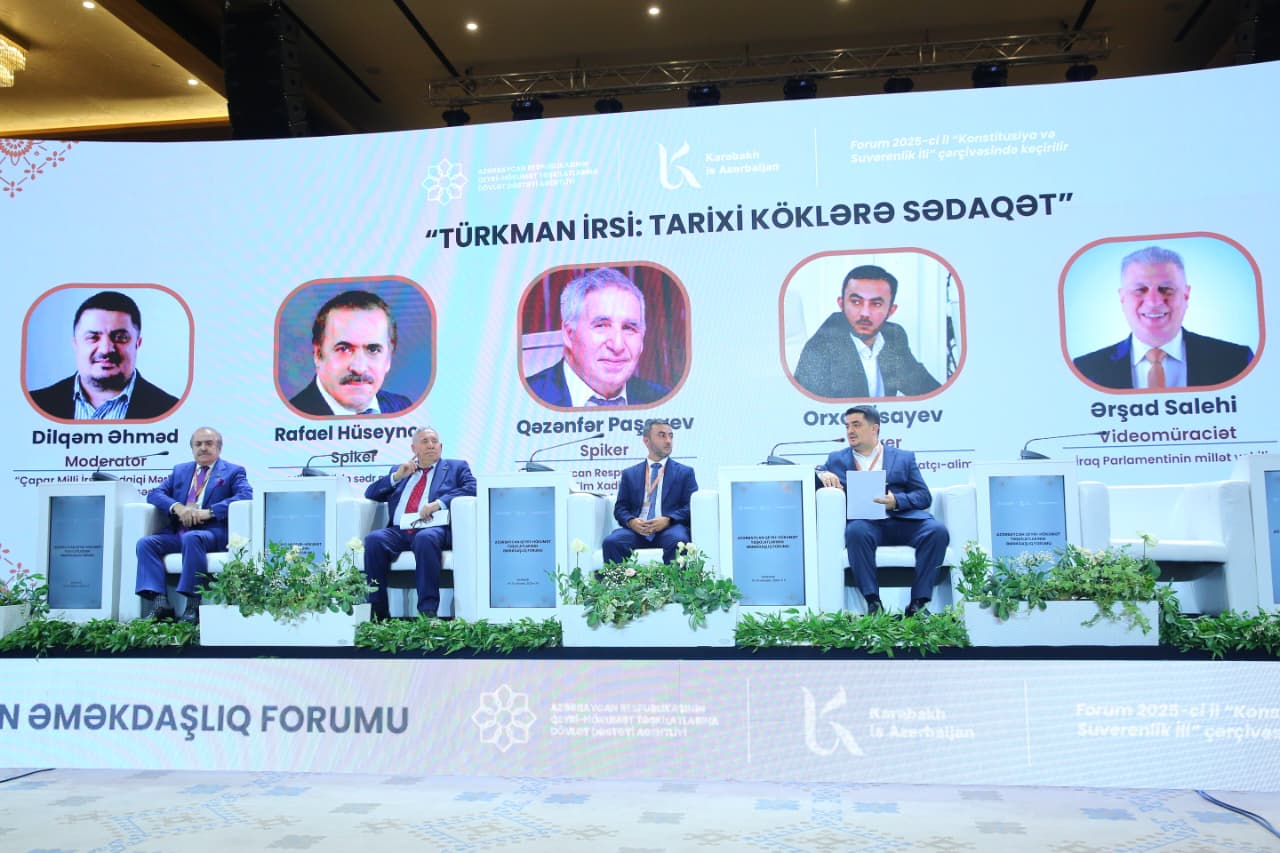 “Türkman irsi: tarixi köklərə sədaqət” adlı panel müzakirəsi təşkil olunub (FOTO)