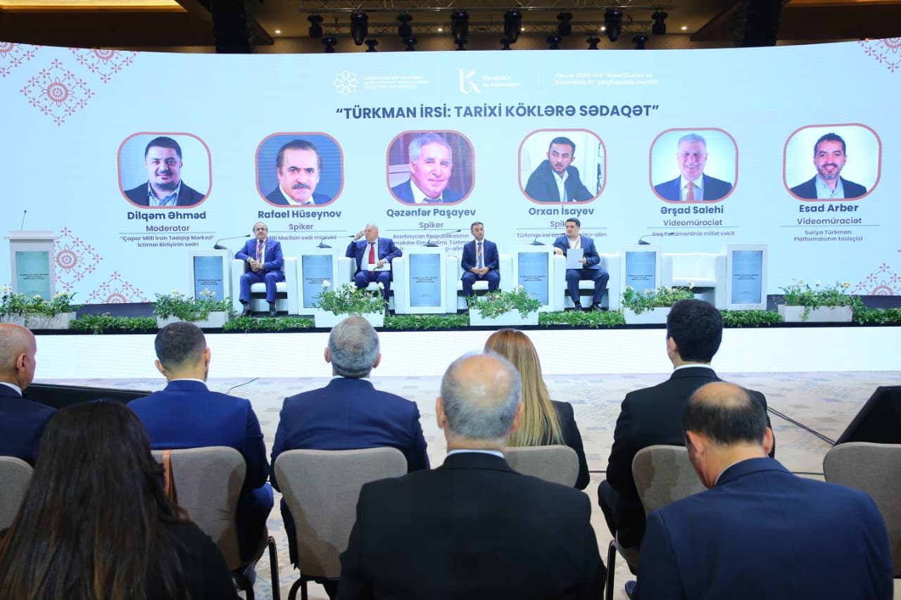 “Türkman irsi: tarixi köklərə sədaqət” adlı panel müzakirəsi təşkil olunub (FOTO)