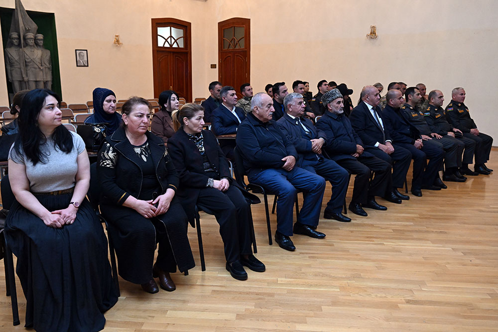 Vətən Müharibəsi Qəhrəmanı Şükür Həmidovun anım mərasimi keçirilib (FOTO)