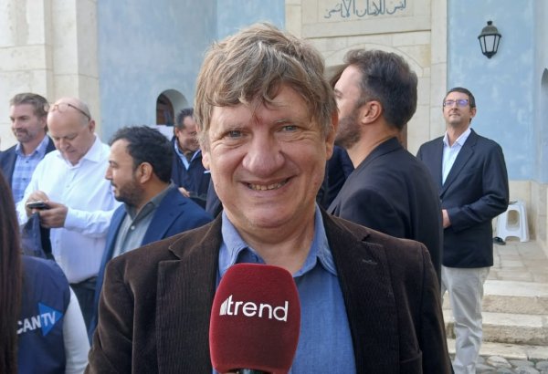 Portuqaliyadan olan səyyah Qarabağın sürətli bərpasına heyran qalıb