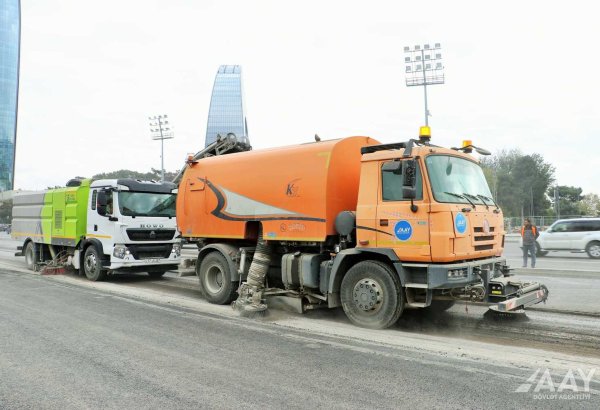 Bakıda daha 3 yol sahəsində təmir işlərinə başlanılır