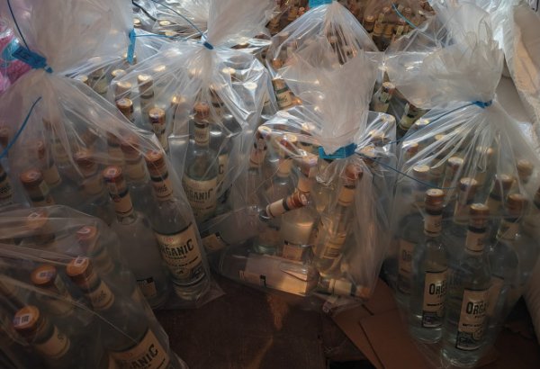 Gəncədə saxta alkoqollu içkilər aşkarlanıb