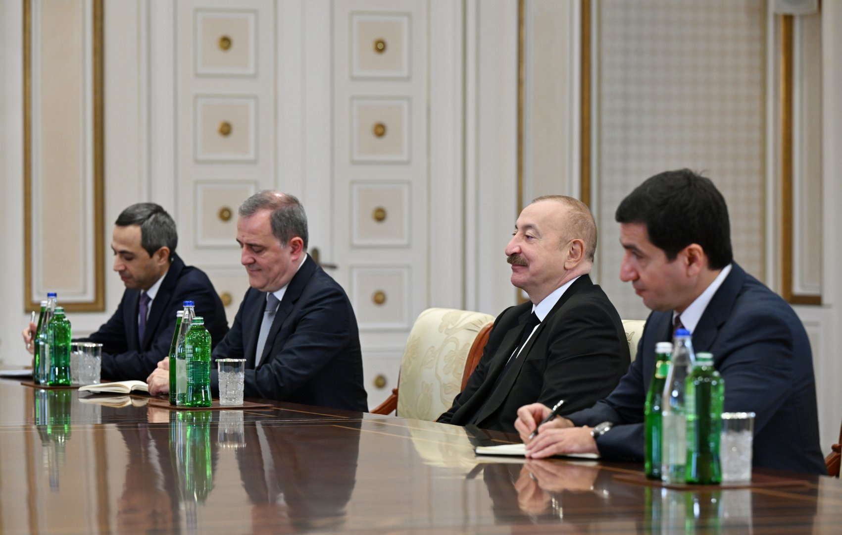 Prezident İlham Əliyev Estoniyanın xarici işlər nazirini qəbul edib (FOTO)