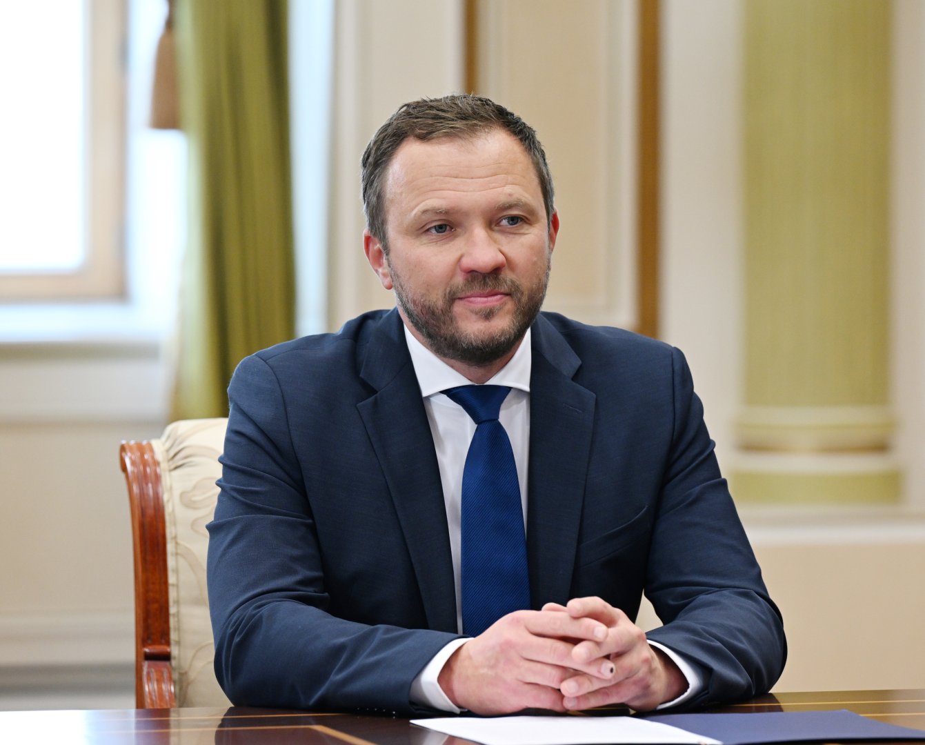 Prezident İlham Əliyev Estoniyanın xarici işlər nazirini qəbul edib (FOTO)