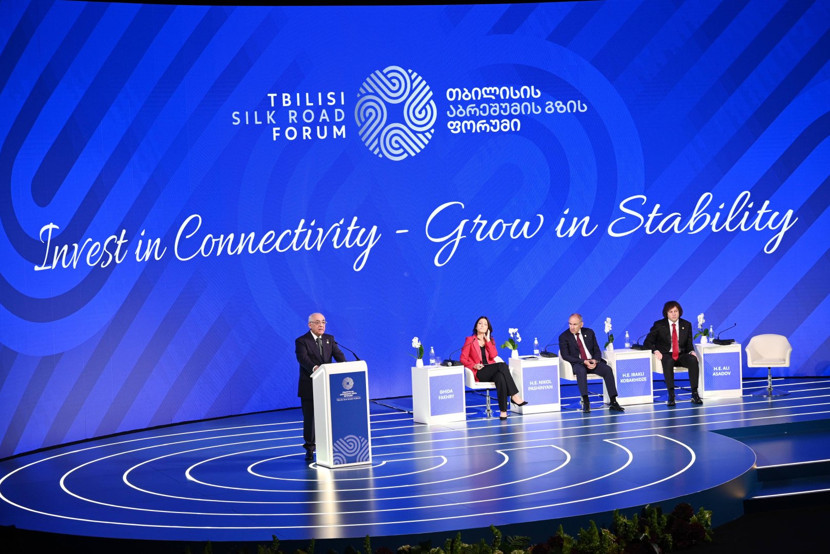 Əli Əsədov V Tbilisi İpək Yolu Forumunun açılış mərasimində iştirak edib (FOTO) (YENİLƏNİB)