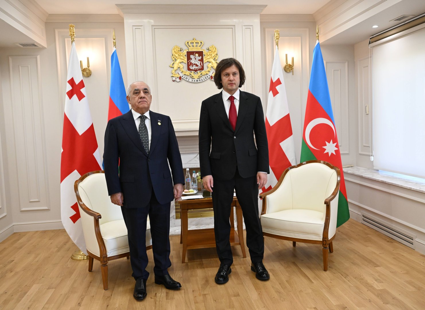 Əli Əsədov Tbilisidə İrakli Kobaxidze ilə görüşüb (FOTO) (YENİLƏNİB)