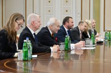 Prezident İlham Əliyev Estoniyanın xarici işlər nazirini qəbul edib (FOTO)