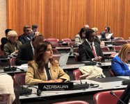 Azərbaycan parlament nümayəndə heyətinin üzvləri 151-ci Assambleya çərçivəsində keçirilən müzakirələrdə çıxış ediblər (FOTO)