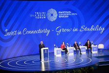 Əli Əsədov V Tbilisi İpək Yolu Forumunun açılış mərasimində iştirak edib (FOTO) (YENİLƏNİB)