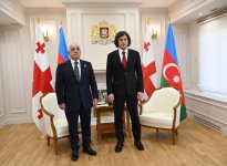 Əli Əsədov Tbilisidə İrakli Kobaxidze ilə görüşüb (FOTO) (YENİLƏNİB)