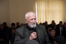 Xaçmazın Qıraqlı kəndində səyyar qəbul keçirilib (FOTO)