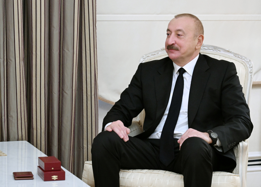 Prezident İlham Əliyev Yaqub Eyyubova “İstiqlal” ordenini təqdim edib (FOTO)