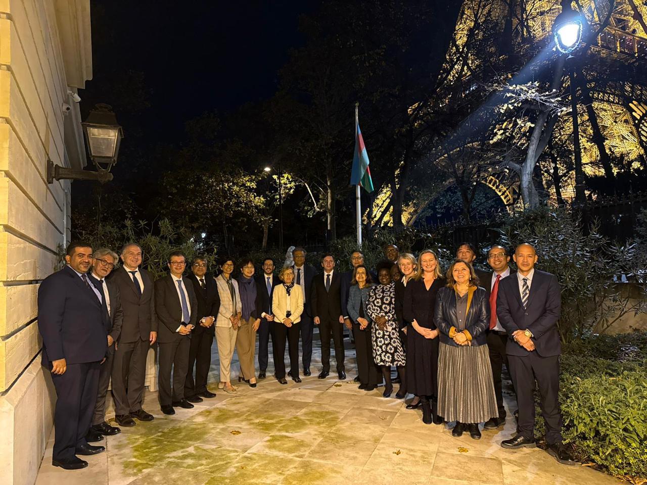 Yalçın Rəfiyev UNESCO-nun Parisdə yerləşən mənzil-qərargahında keçirilən yüksək səviyyəli tədbirdə çıxış edib (FOTO)
