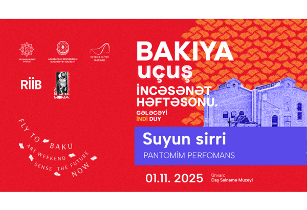 Art Weekend zamanı “Suyun sirri” pantomim tamaşanın premyerası olacaq (VİDEO)