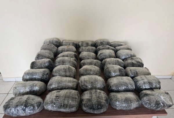 “Lənkəran” sərhədində 35 kiloqram marixuananın ölkəyə keçirilməsinin qarşısı alınıb