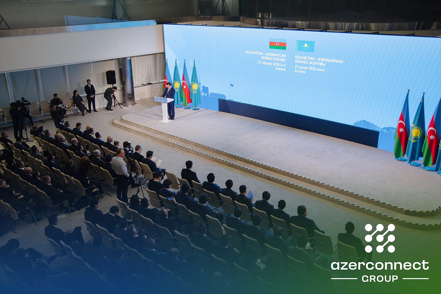 “Azerconnect Group” Qazaxıstan – Azərbaycan biznes forumunda iştirak edib (FOTO)