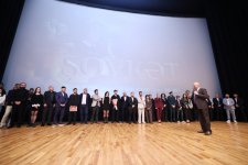 Azərbaycanın ilk qadın gəmi kapitanına həsr olunmuş “Şövkət” filmi təqdim edilib (FOTO)