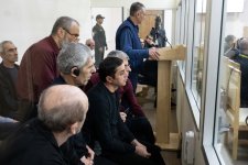 Ermənistanın hücumları nəticəsində zərər çəkmiş şəxslər və zərərçəkmişlərin hüquqi varislərinin ifadələri məhkəmədə elan olunub (FOTO)