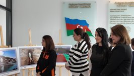 Cəbrayıl şəhərində "Zəfərin 5-ci ili: Böyük Qayıdışın addımları" fotosərgisi və "Bura mənim evimdir" filminin təqdimatı keçirilib (FOTO)