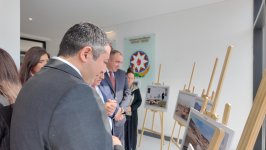Cəbrayıl şəhərində "Zəfərin 5-ci ili: Böyük Qayıdışın addımları" fotosərgisi və "Bura mənim evimdir" filminin təqdimatı keçirilib (FOTO)