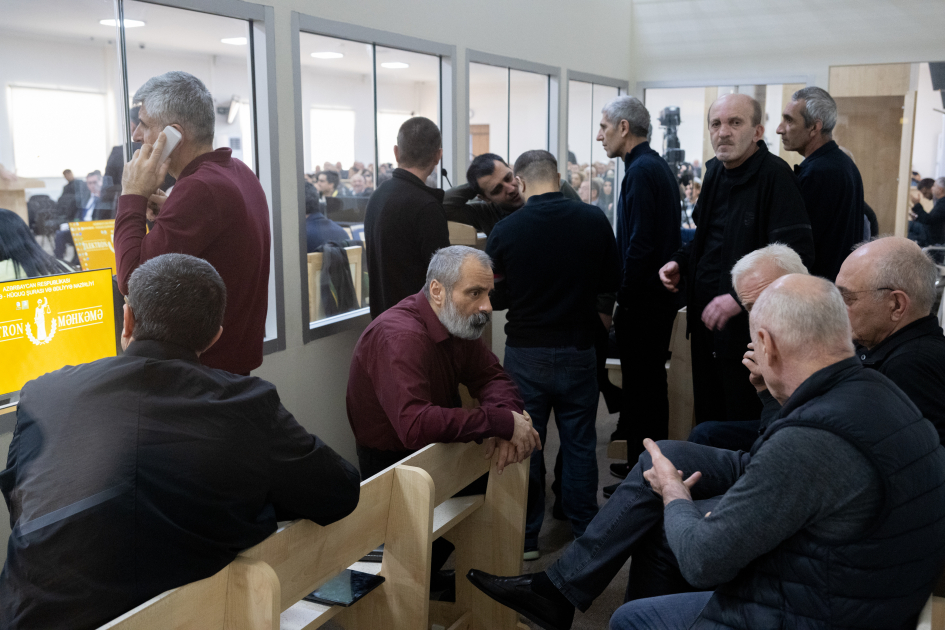 Ermənistanın hücumları nəticəsində zərər çəkmiş şəxslər və zərərçəkmişlərin hüquqi varislərinin ifadələri məhkəmədə elan olunub (FOTO)