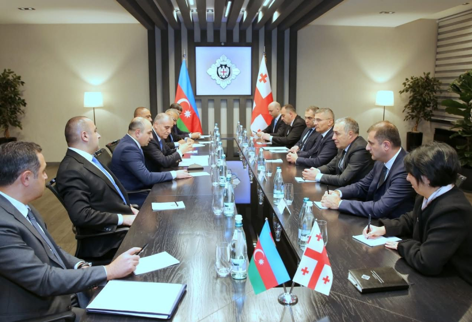 Gürcüstanın və Azərbaycanın təhlükəsizlik orqanlarının rəhbərləri arasında əməkdaşlıq münasibətləri müzakirə edilib