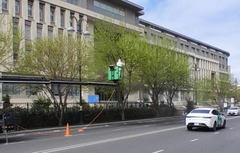 Paytaxtda Ağ Amerika kəpənəklərinə qarşı profilaktika işləri aparılır (FOTO)