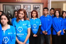 Azərbaycan milli mətbuatının 150 illik yubileyi ilə əlaqədar MEDİA və RİİB könüllüləri Zərdab şəhərinə səfər ediblər (FOTO)