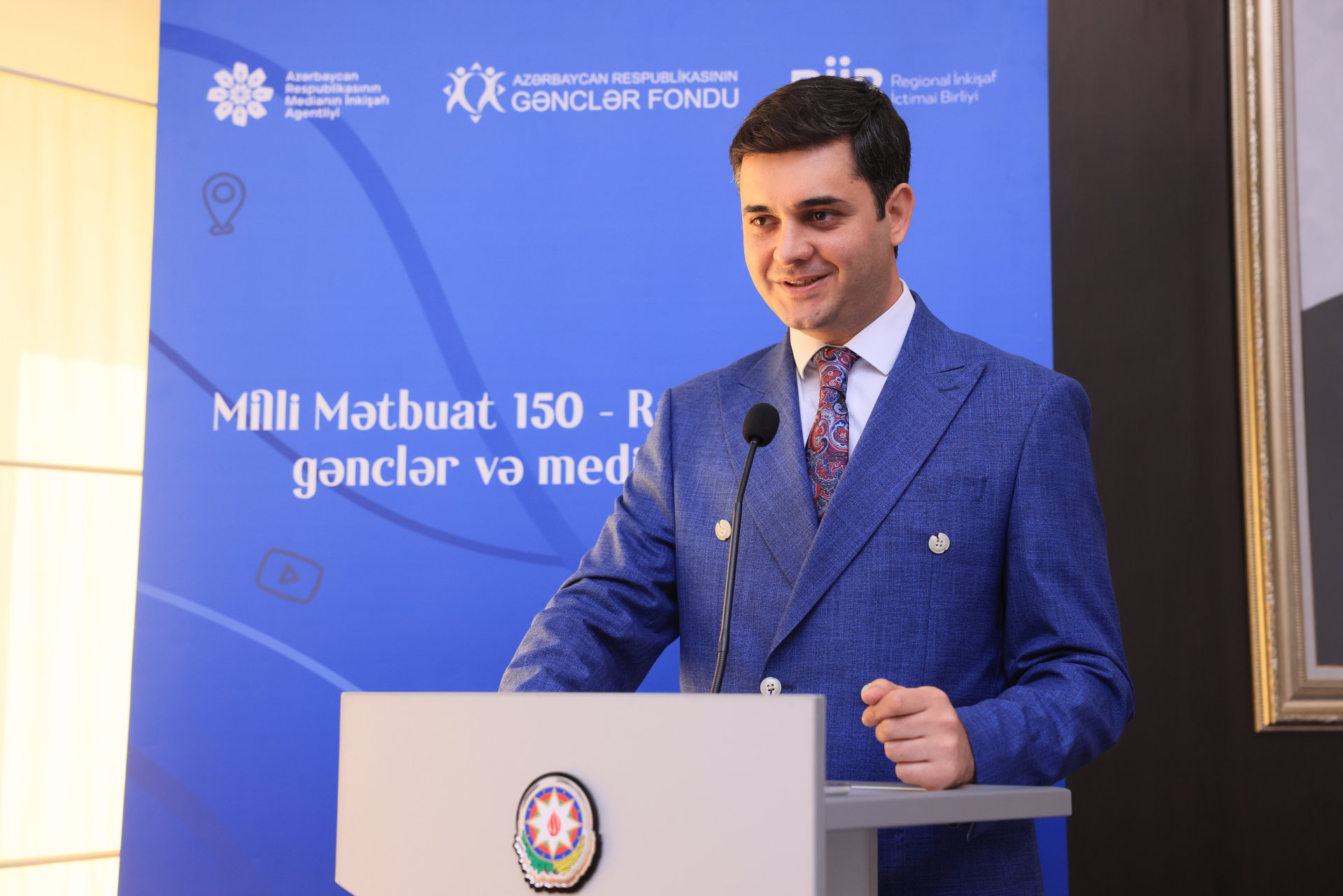 Azərbaycan milli mətbuatının 150 illik yubileyi ilə əlaqədar MEDİA və RİİB könüllüləri Zərdab şəhərinə səfər ediblər (FOTO)
