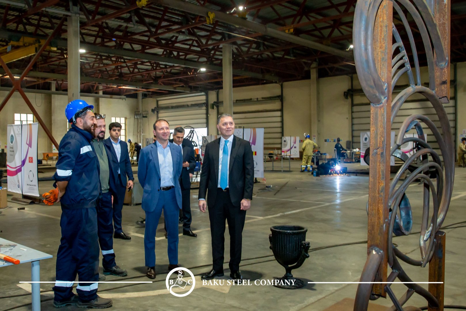 Polad incəsənətə çevriləndə: “Baku Steel Art” 2-ci Beynəlxalq Metal Simpoziumu öz işinə başlayıb (FOTO)