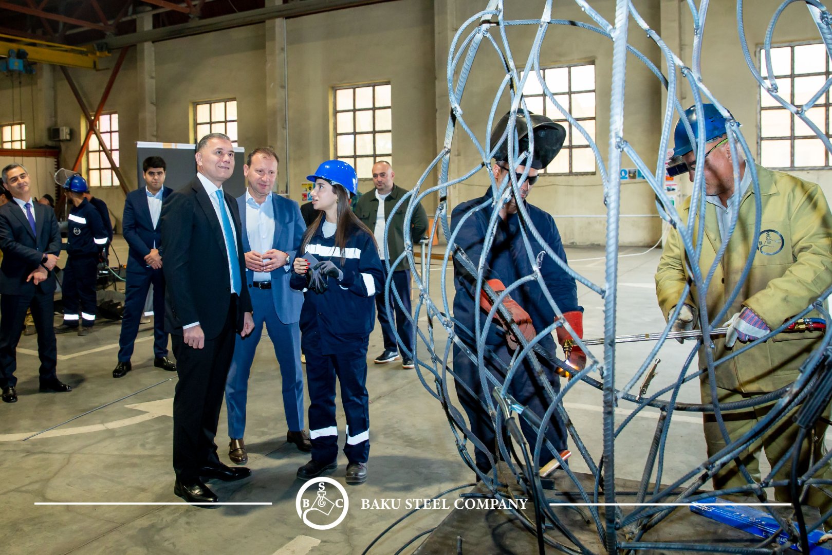 Polad incəsənətə çevriləndə: “Baku Steel Art” 2-ci Beynəlxalq Metal Simpoziumu öz işinə başlayıb (FOTO)