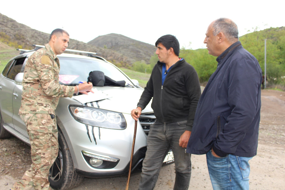 Qazax rayonunda minadan və PHS-dən zərərçəkənlərlə ilkin sorğular tamamlanıb (FOTO)