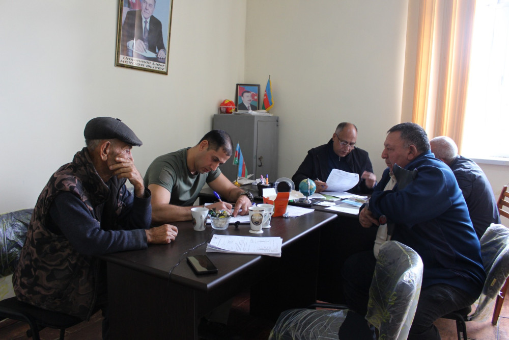 Qazax rayonunda minadan və PHS-dən zərərçəkənlərlə ilkin sorğular tamamlanıb (FOTO)