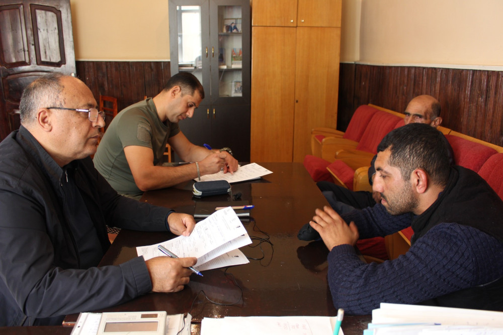 Qazax rayonunda minadan və PHS-dən zərərçəkənlərlə ilkin sorğular tamamlanıb (FOTO)