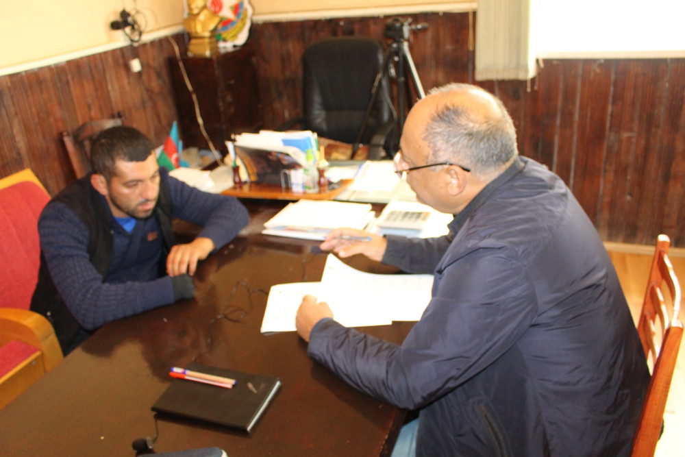 Qazax rayonunda minadan və PHS-dən zərərçəkənlərlə ilkin sorğular tamamlanıb (FOTO)