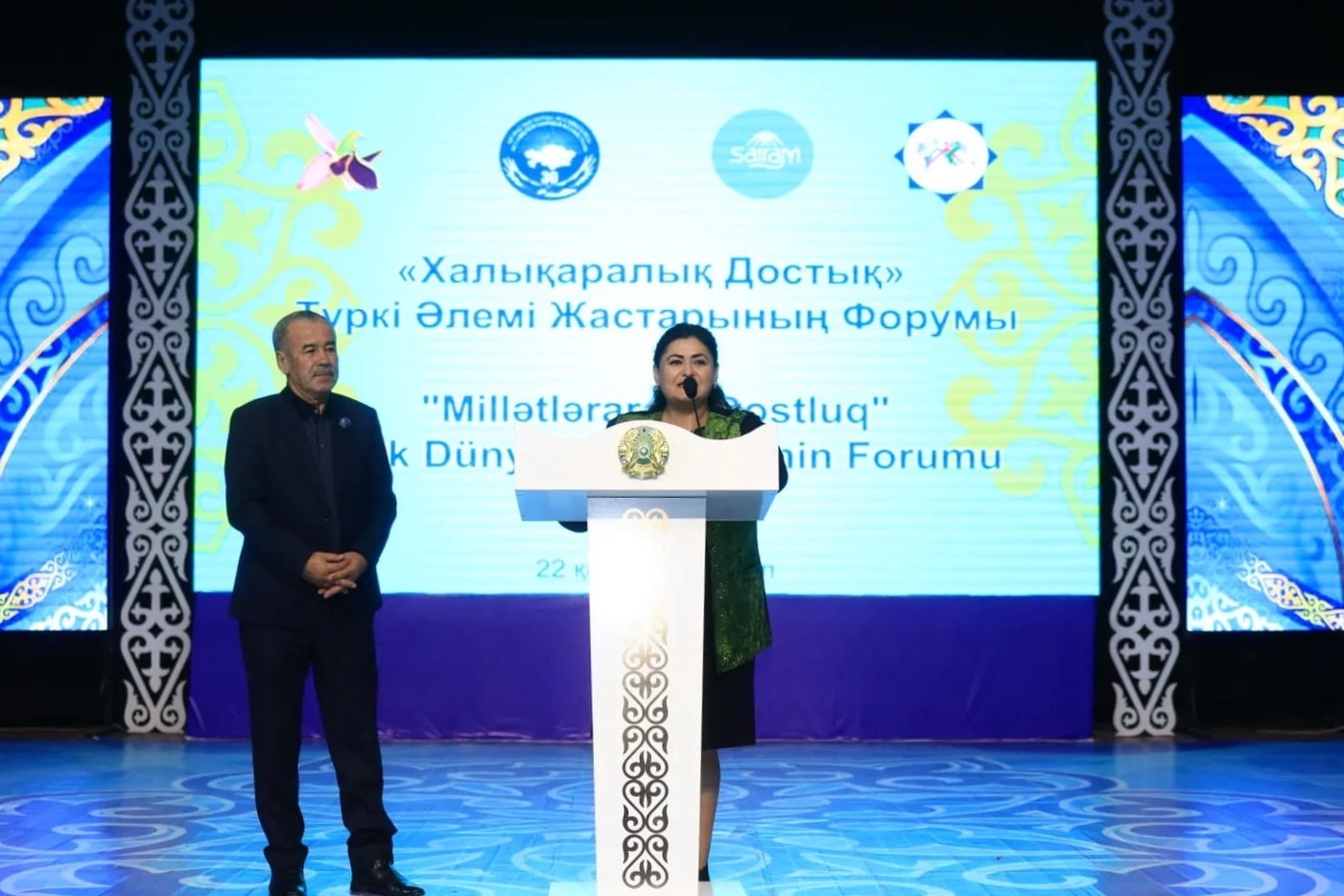 Qazaxıstanda Türk Dünyası Gənclərinin Forumu keçirilib (FOTO)