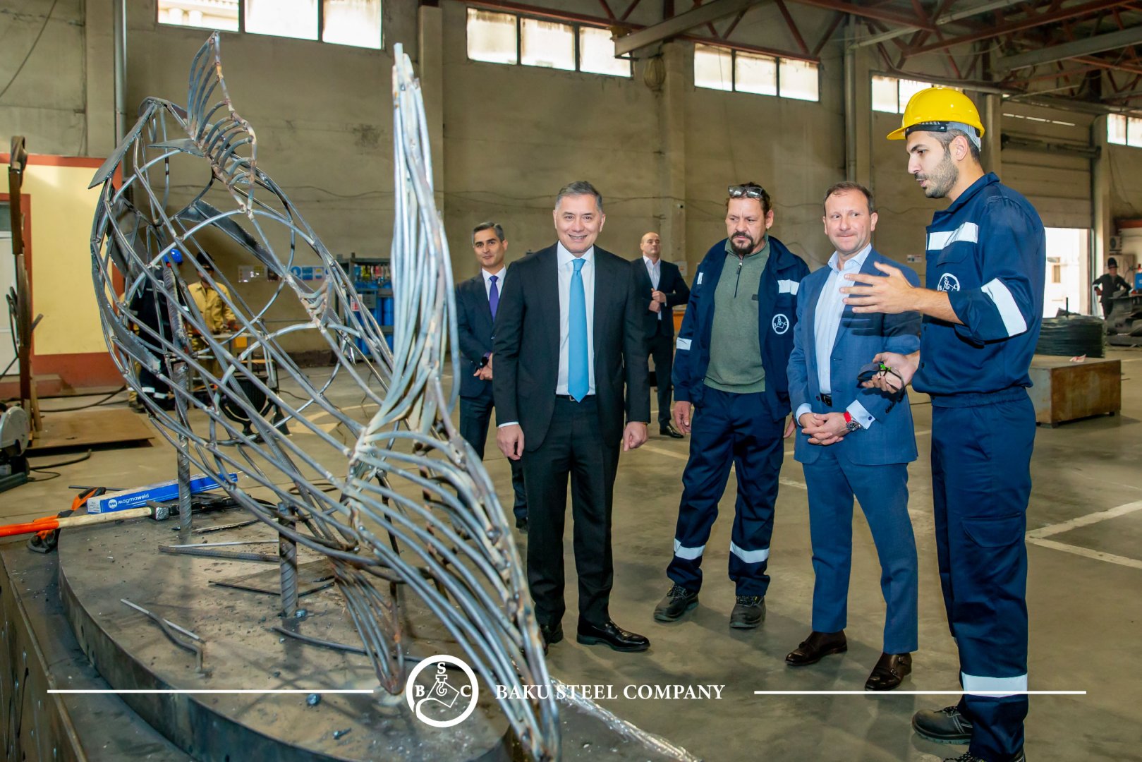 Polad incəsənətə çevriləndə: “Baku Steel Art” 2-ci Beynəlxalq Metal Simpoziumu öz işinə başlayıb (FOTO)