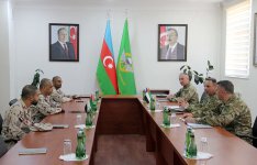 BƏƏ Xüsusi Əməliyyatlar Qüvvələrinin komandanı Azərbaycana səfər edib (FOTO)