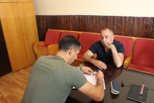 Qazax rayonunda minadan və PHS-dən zərərçəkənlərlə ilkin sorğular tamamlanıb (FOTO)